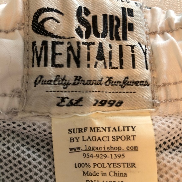 Surf Mentality Swim Trunks Size S - Picture 4 of 13